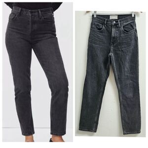 Everlane Jeans Women size 25 Regular Black The Cheeky Jean